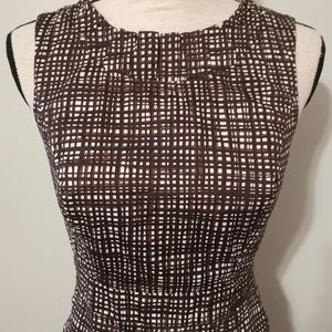 The Limited Brown Pattern Dress